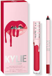 Ruj De Buze Si Creion, Kylie, Matte Lip Kit, 402 Mary Jo K Ruj De Buze Si Creion, Kylie, Matte Lip Kit, 402 Mary Jo K