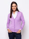 Heavy Tools Women's Knitted Cardigan Lila
