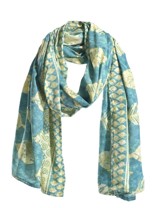 Ble Resort Collection Women's Scarf Turquoise