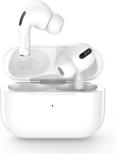 XO T3 In-Ear Bluetooth-Freisprecheinrichtung Kopfhörer mit Ladeetui Weiß