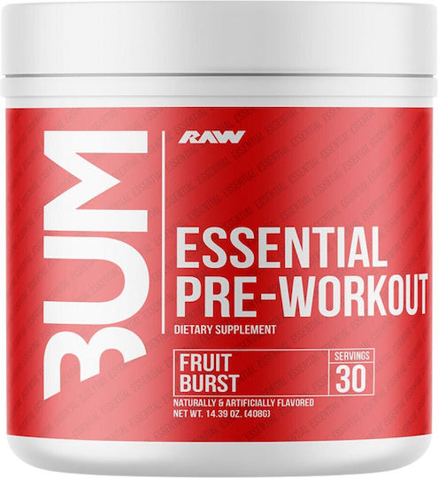 Raw Nutrition Cbum Essential Pre Besondere Nahrungsergänzungsmittel 405gr 30 Portionen Fruit Burst