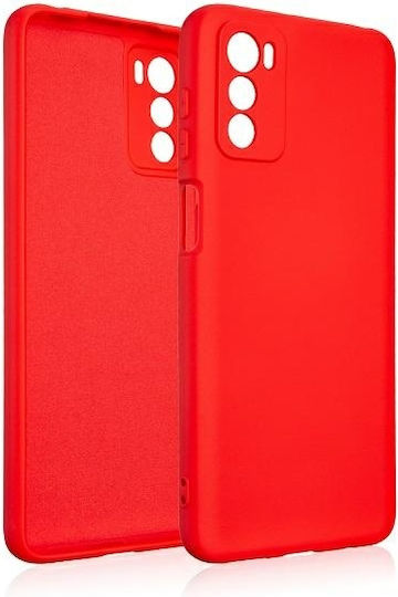 Beline Back Cover Silicone Red (Moto G42)