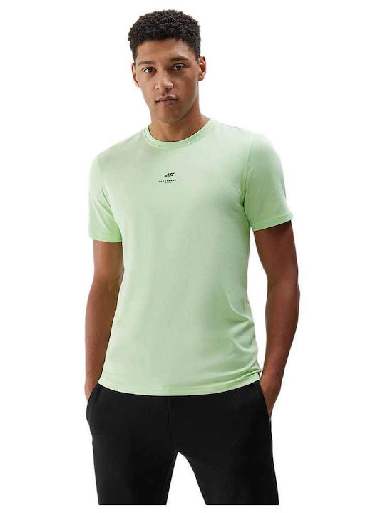 4F Men's Short Sleeve Blouse Green