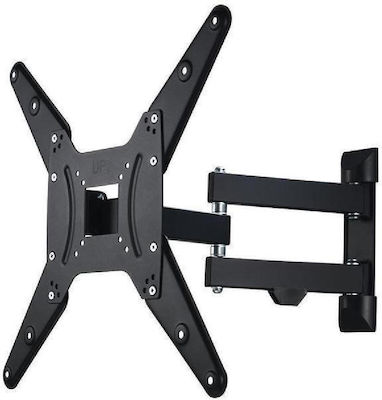 HAMA 00220824 Wall TV Mount with Arm up to 65" and 25kg Black