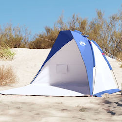 vidaXL Beach Tent Blue 223x125x268cm