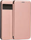 Beline Book Silicone / Synthetic Leather Rose Gold (Google Pixel 7)