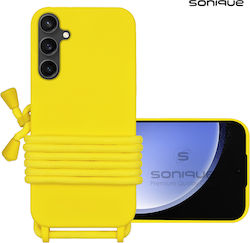 Sonique Umschlag Rückseite Silikon 0.5mm mit Ba...