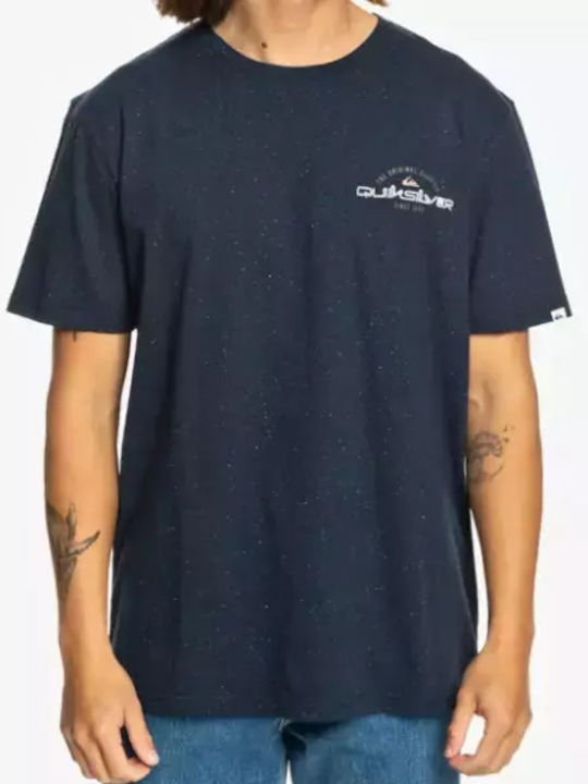 Quiksilver Arched Type T-shirt Bărbătesc cu Mânecă Scurtă Albastru