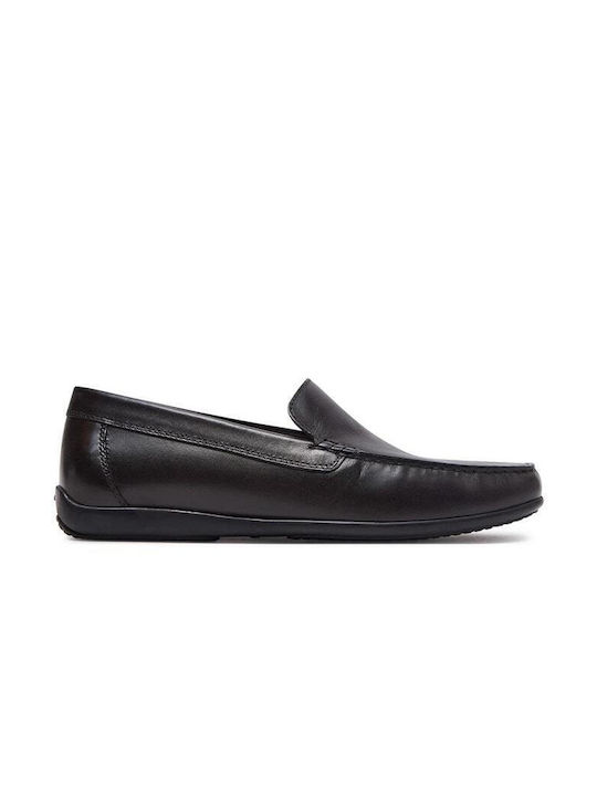 Geox Δερμάτινα Ανδρικά Slip-On Καφέ