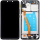 Screen with Touch Mechanism and Frame for Huawei P Smart Plus 2019 (Black)