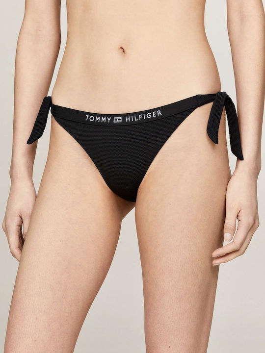 Tommy Hilfiger Bikinihosen Slip mit Schnürung S...