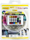 Andowl Αδιάβροχη Ταινία LED USB 5V RGB Φως 10m Τύπου SMD5050 με Τροφοδοτικό & Τηλεχειριστήριο