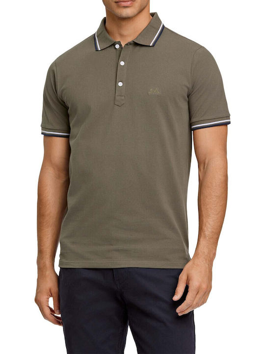 Polo Short Sleeve Blouse Olive