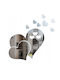 Satz von 5 Acryl Herzen Lusters komplett 266