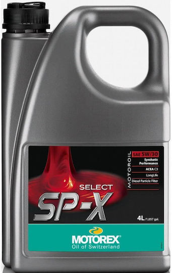 Motorex Select Sp-x Λάδι Αυτοκινήτου 5W-30 4lt
