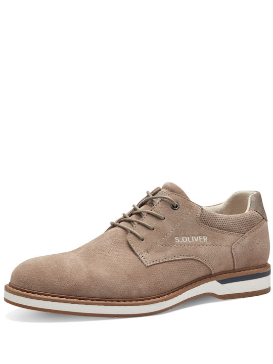 S.Oliver Men's Anatomic Casual Shoes Beige