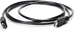 Spacer HDMI 1.4 HDMI de sex masculin - HDMI de sex masculin 1.8m Negru