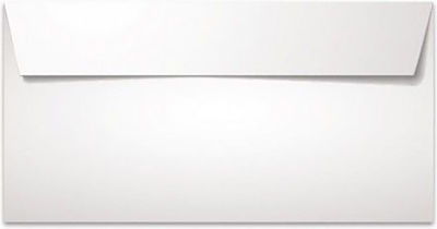 Typotrust Envelope Correspondence with Adhesive 1pcs in White Color Καρέ