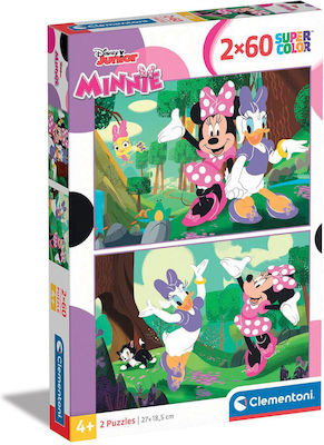 As Firma Clementoni Maxi Supercolor Minnie 2x60 - 1200-24815