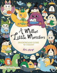 A Million Little Monsters Spooktacular Cuties To Colour Lulu Mayo