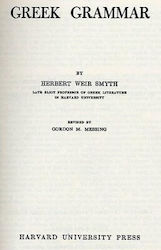 Greek Grammar Herbert Weir Smyth 0101