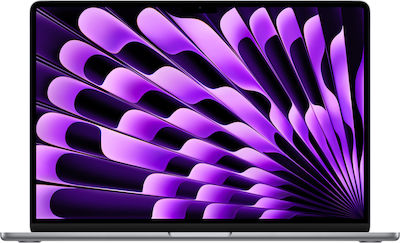 Apple MacBook Air 15" (2024) 15.3" Retina Display (M3-8-core/8GB/512GB SSD) Space Gray (GR Keyboard)