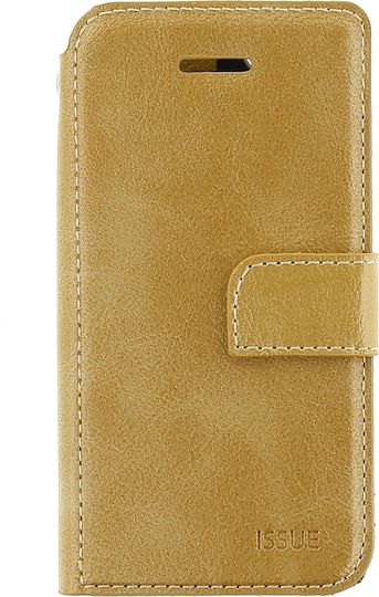 Molan Cano Back Cover Σιλικόνης / Δερματίνης Χρυσό (iPhone X / Xs)