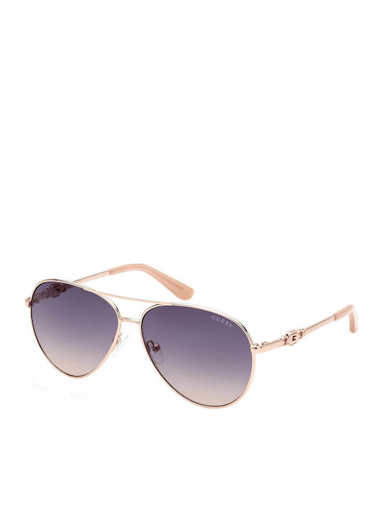 Guess Guess Damen Sonnenbrille mit Gold Metallr...