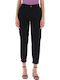 Dama Tesatura Pantaloni Black