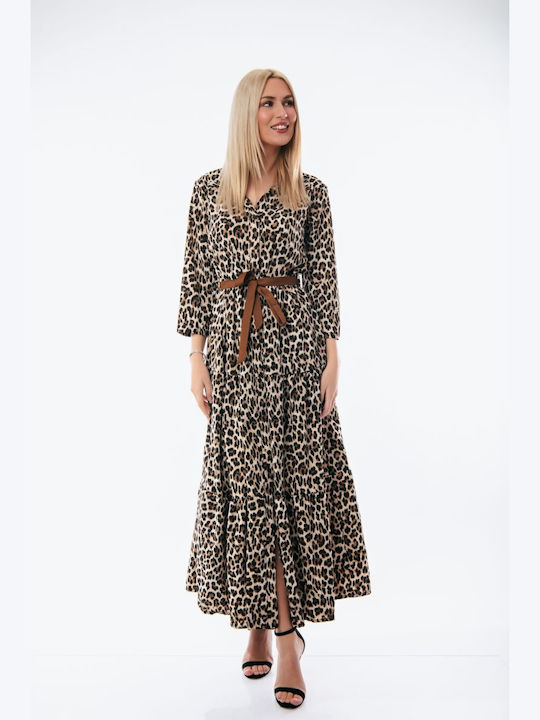 Dress Up Maxi Kleid Leopard