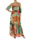 Maxi Rochie Verde