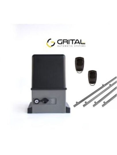 Grital 600 Kit Sliding Garage Door Motor Set Up To 600 Kg
