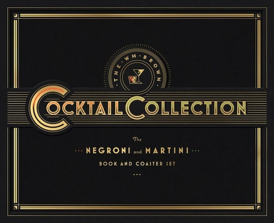 The Wm Cocktail Collection The Negroni And The Martini Book And Coaster Set Matt Hranek Books