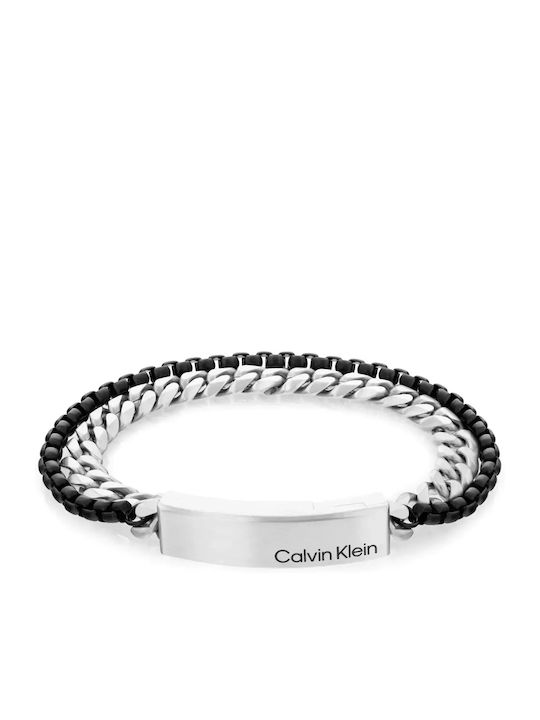 Calvin Klein Herren Armband Kette aus Stahl