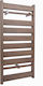 Altherm Релса за кърпи за Баня 1200x500 971ккал/ч Кафяв
