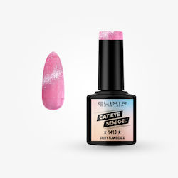 Elixir Semi Semipermanent Lac de Unghii Shiny F...