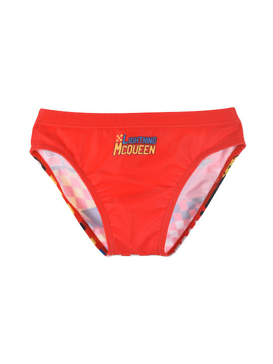 Superheroes Kids Swimwear Swim Briefs Red