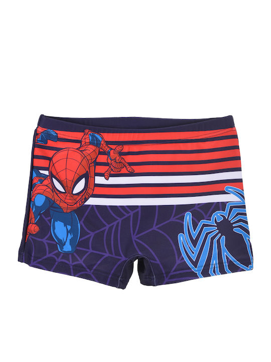 Superheroes Costum de baie pentru copii Pantaloni scurți de înot Blue