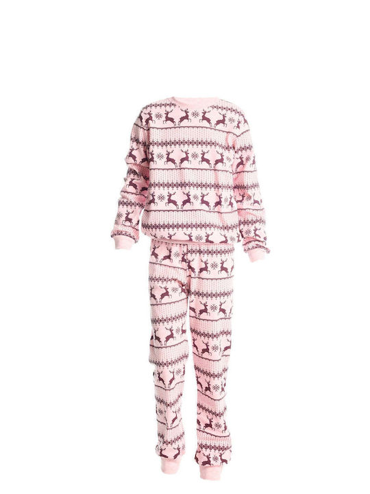 Dreams Kids Pyjamas Winter Cotton Pink