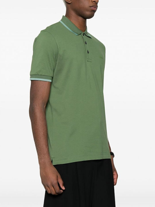 Boss Parlay Polo Short Sleeve Blouse Green
