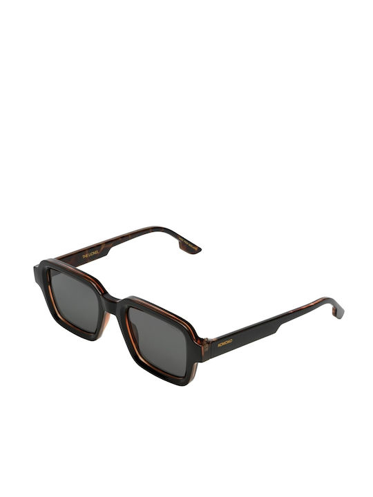 Komono Sunglasses with Black Tartaruga Plastic Frame KOM-S9851