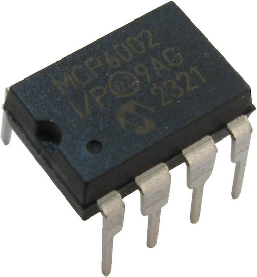 MCP6002-I/P Ολοκληρωμένο Κύκλωμα IC 1τμχ