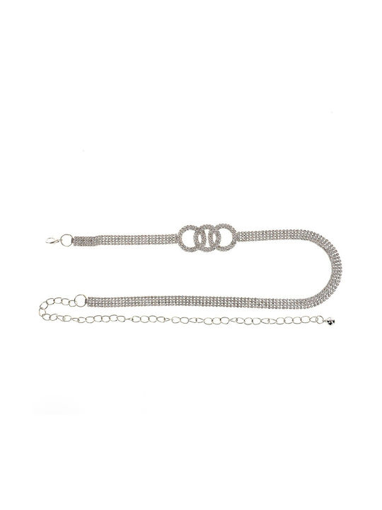 FantazyStores Women's Belt Silver