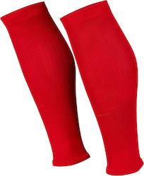 Figli Sports Leg Sleeves για Επικαλαμίδες Ποδοσφαίρου Κόκκινα