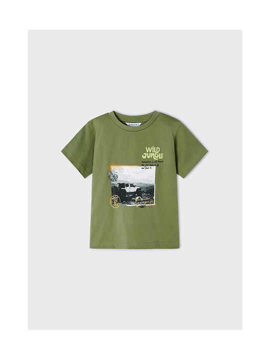 Mayoral Παιδικό T-shirt Πράσινο