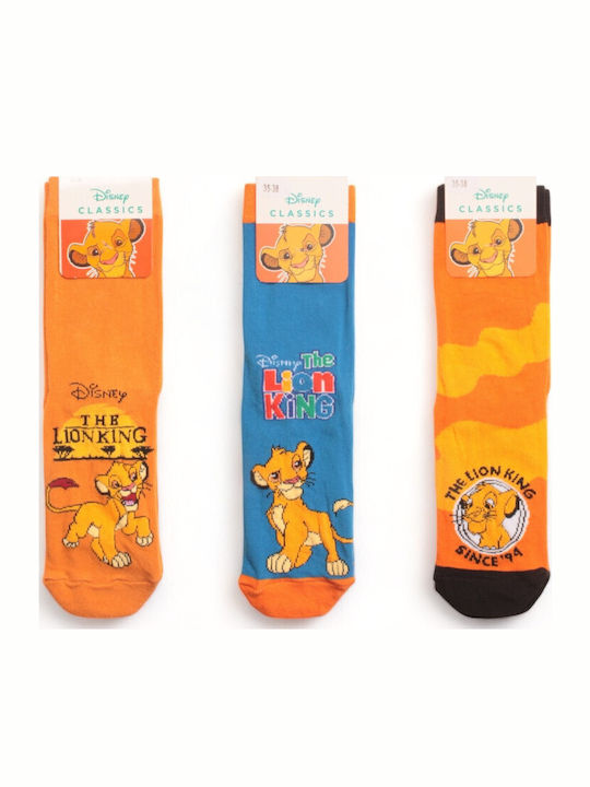 Cimpa Kindersocken Lion King Colorful 3 Paar