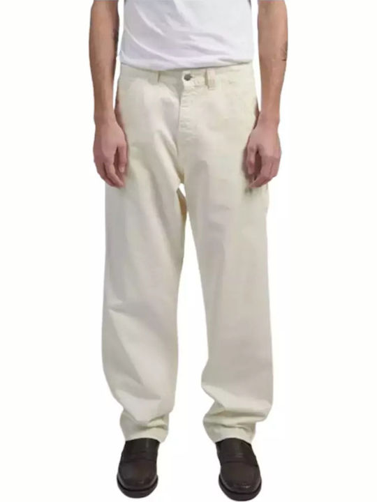 Delta Work Hose Cargo in Lockere Passform Weiß