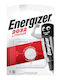 Energizer Μπαταρία Λιθίου Ρολογιών CR2032 3V 1τμχ