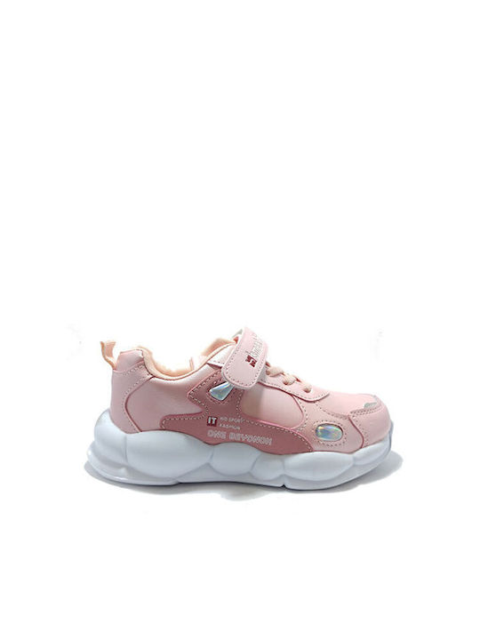 SmartKids Kids Sneakers with Scratch Pink