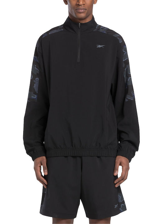 Reebok Men's Sweatshirt Jacket Black